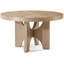 Catalina Round Solid Wood Dining Table-71108138
