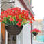 Porche de jardin à 12 fleurs artificielles pour l'extérieur-1456313634