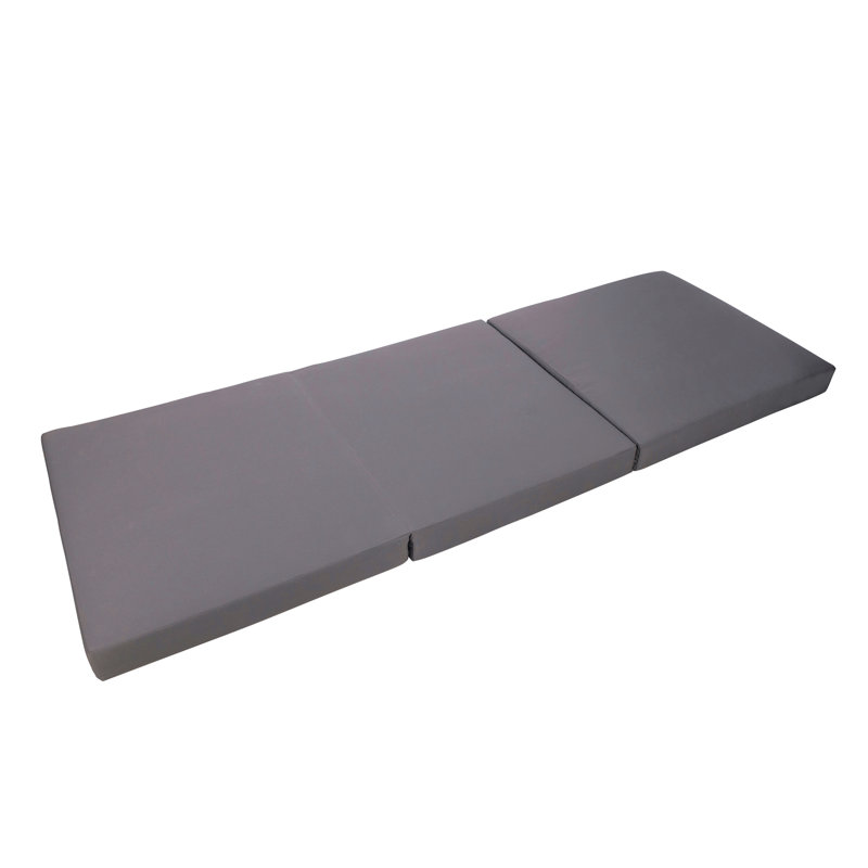 Broadway/Ian Chaise Lounge Cushion (Three Folds), Gray