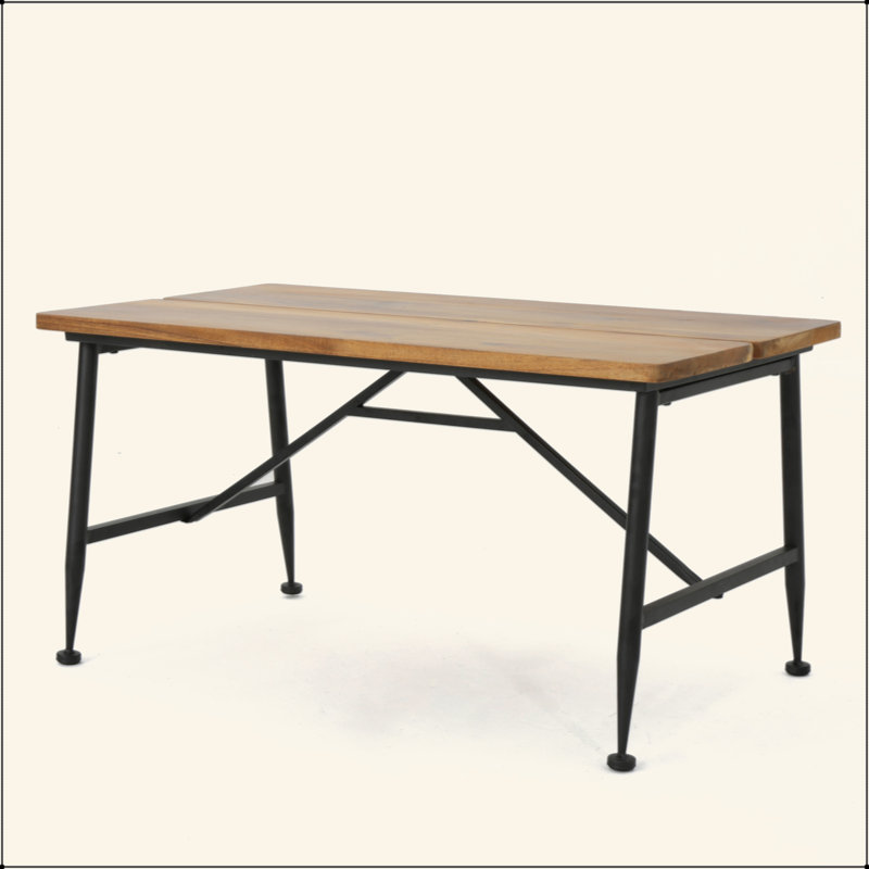 Table basse polyvalente de style industriel pour l'extérieur et l'intérieur
