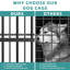 Grand enclos pour chien Meetwarm-84265273