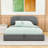 Upholstered Platform Bed with Hydraulic Storage-817290542-817290541