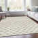 Machine Washable Indoor/Outdoor Xhevrie Beige Rug