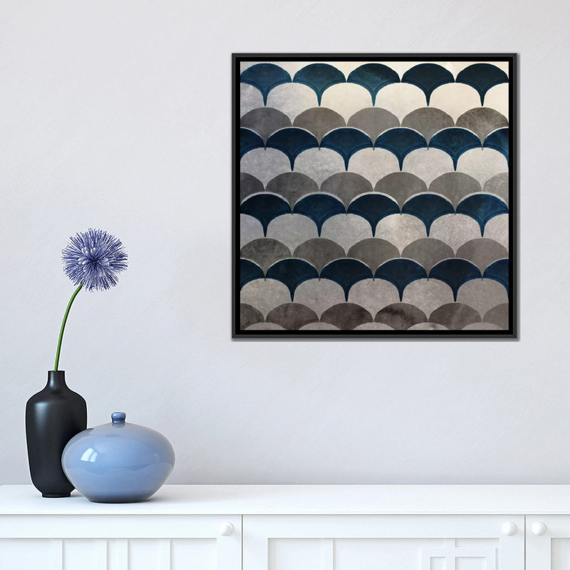 « silver spark », reproduction d’impression sur toile, H 18 po x l 18 po x P 1,5 po, Toile avec cadre flottant noir
