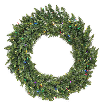 Peabody 30" Pre-Lit Wreath