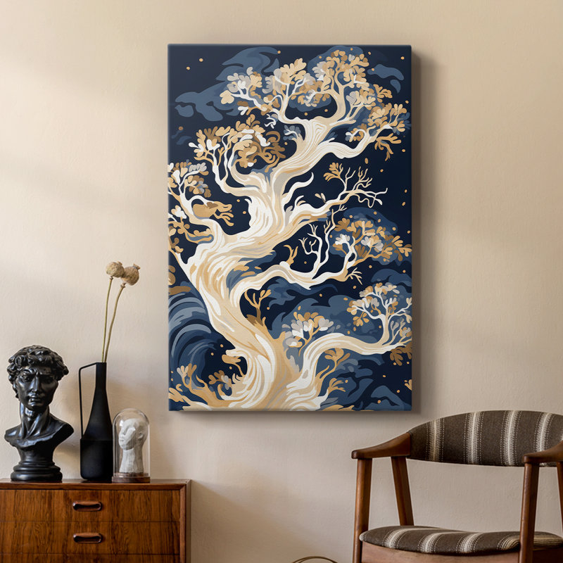 Paysages série CLII - galerie Cavas sur mesure, H 18 po x l 12 po