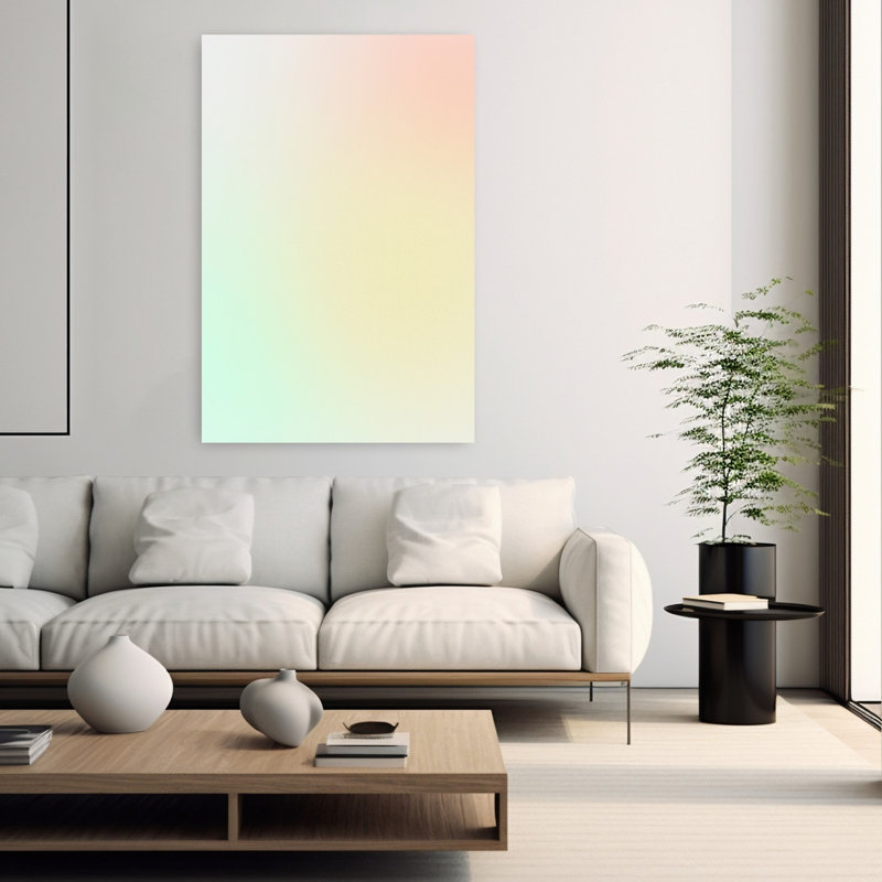 Luminous II, art abstrait contemporain, H 60 po x l 40 po