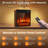 18" Electric Fireplace Insert-265736291