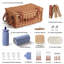 Wicker Picnic Basket