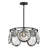 Nala Five-Light Convertible Chandelier w/ Multi-Faceted Optic Crystal Glass-65382853
