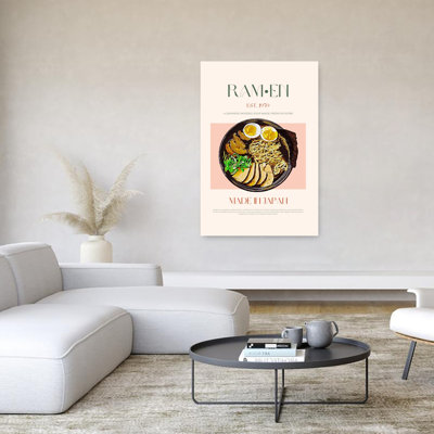 Classic Ramen Bowl Classic Contemporary Wall Art Print