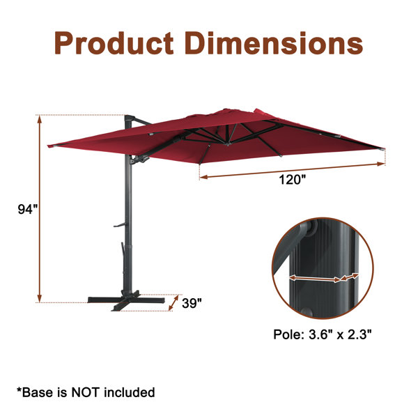 Dimensions du produit