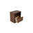 Kirsty Solid Wood 1 Drawer Nightstand Brown