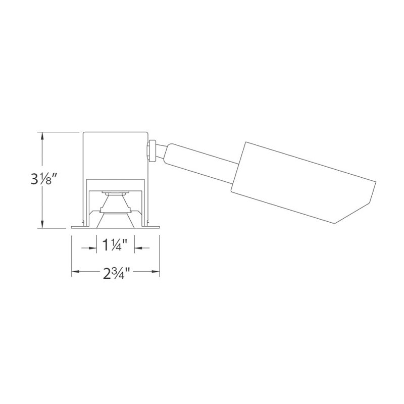 LEDme® 2'' Dimmable Standard Recessed Lighting Kit