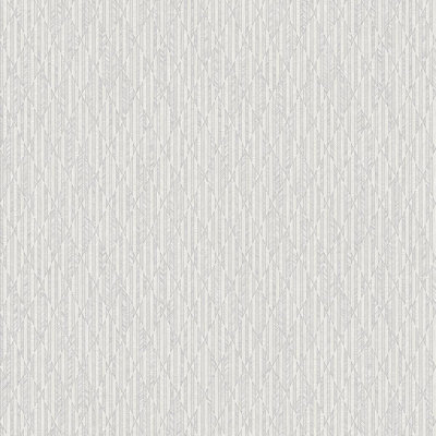Diamond Shapes Shiny Embossed Lines Modern Wallpaper