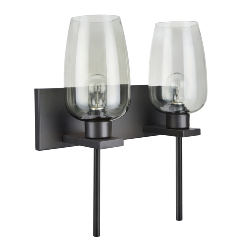 Rahsaan 2 - Light Vanity Light, Black Smoke