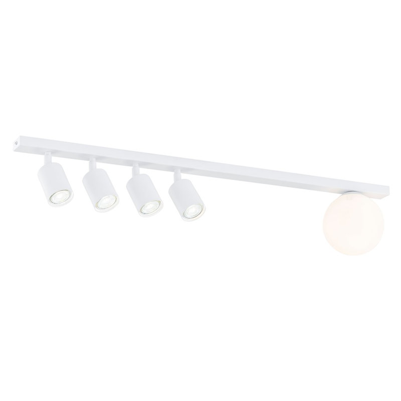 Marlynn Glass Flush Mount, White