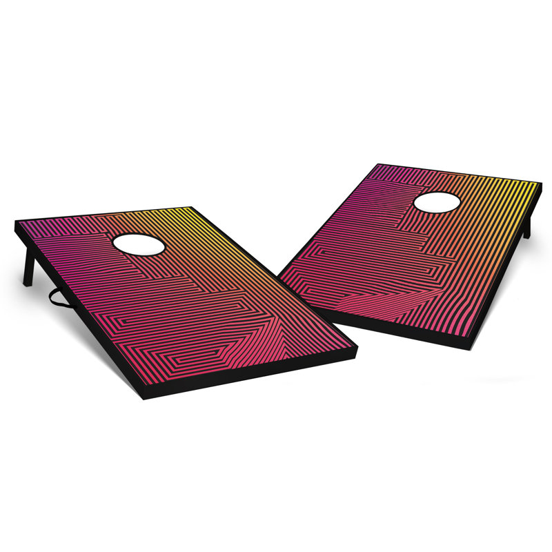 Ensemble de cornhole taille hayon 2 pi x 3 pi