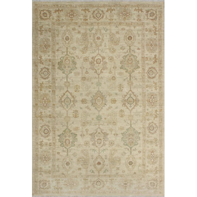 Jacque One-of-a-Kind 6'1" X 8'10" Wool Area Rug in Ivory
