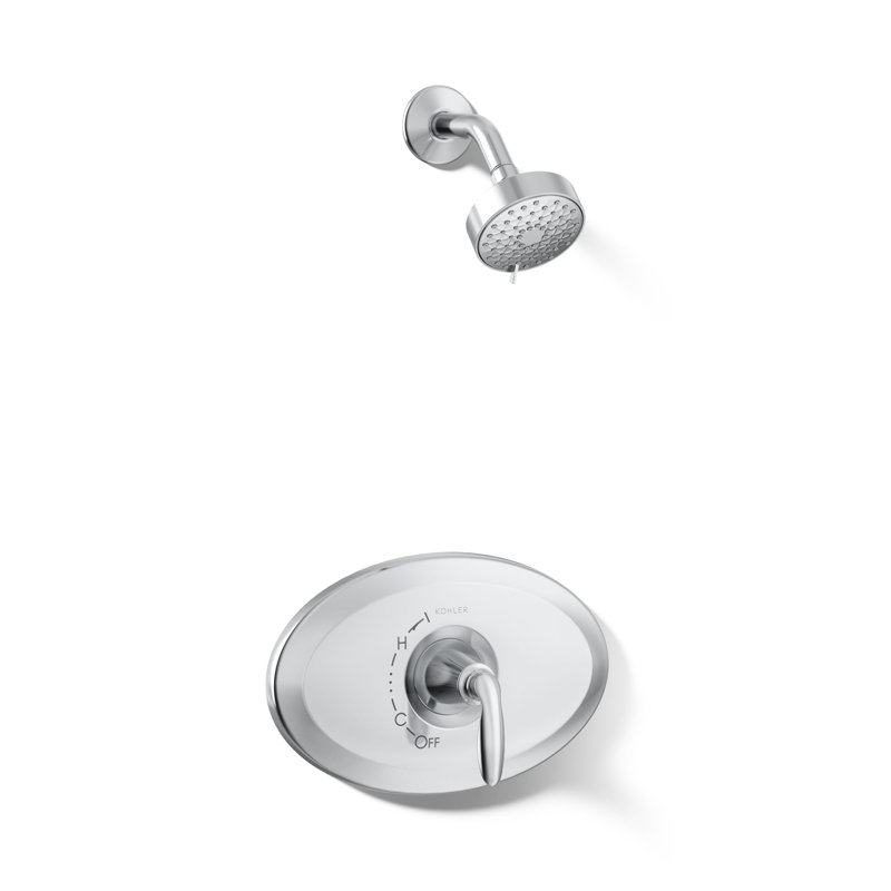 Remodel Rite-Temp Shower Trim Kit With 1.75 Gpm, Polished Chrome