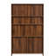 Armoire à vin moderne Hearthwood avec support à vin et rangement à 2 tiroirs