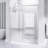 58.5 In. -60 In. W × 72 In. H Sliding Shower  With1/5"  Thick Clear Tempered Glass In Chrome |    Stainless Steel Handle-121018397