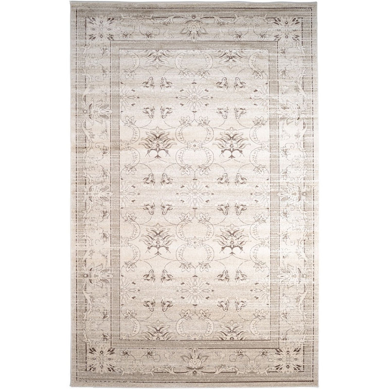 Mcenroe Oriental Indoor Rug, Rectangle 6' x 9'