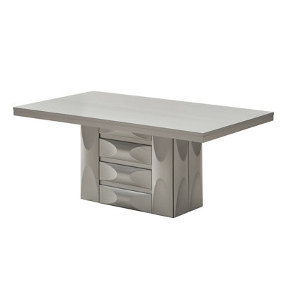 6 - Person Pedestal Dining Set