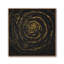H28, cercle abstrait encadré sur toile-96985396-96985397