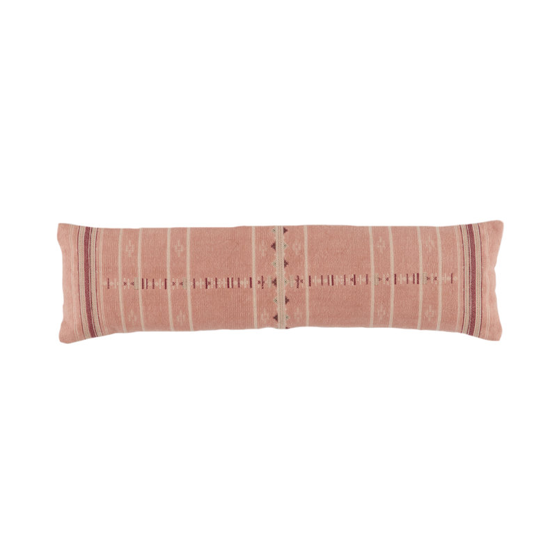Housse de coussin lombaire ivoire Mikes, Housse de coussin seulement - sans coussin