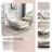 Leisure Concubine Sofa With Acrylic Feet Sleeper Chair Bedroom Chair Upholstered Chair-511365681