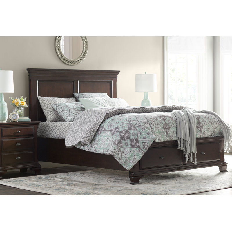 Plattsburgh Panel Headboard Design, Standard Storage Bed, King