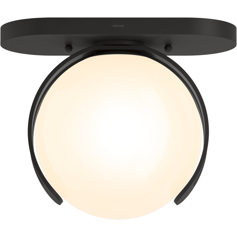 Kraga™ 1 - Light Flush Mount, Matte Black