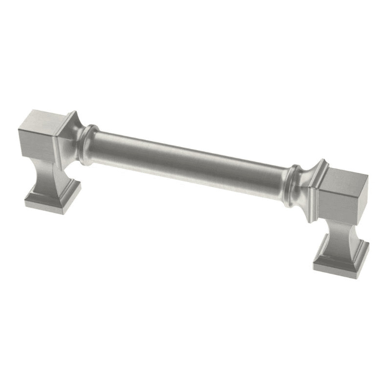 Poignée royale 3-3 / 4 po Regal, Nickel satiné, 1 paquet