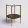 Otto Glass Top End Table