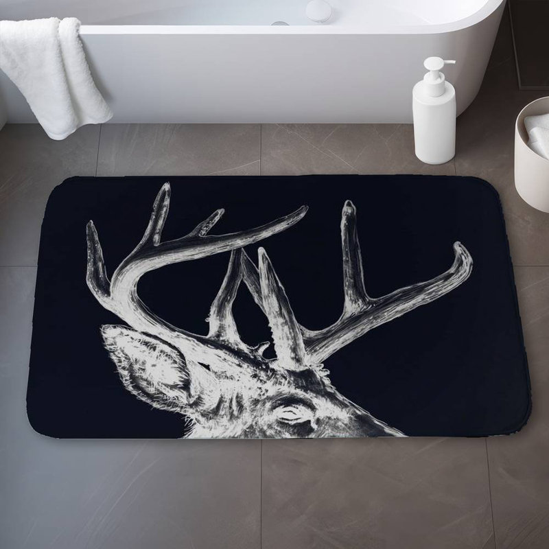 Folch Microfiber Non-Slip Bath Mat