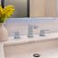 Robinet de salle de bain espacé avec ensemble de bonde Lulani-56212324