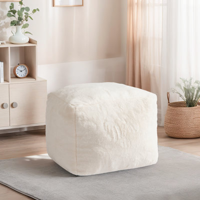 Repose-pieds repose-pieds en mousse viscoélastique avec repose-pieds de 15,8 po d'épaisseur avec housse lavable, rembourrage complet de 8,8 lb pour le salon, la chambre à coucher et le canapé
