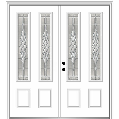 Grace 74'' x 82.25'' Fiberglass Front Entry Doors