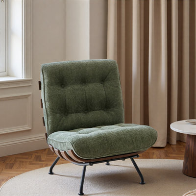 Chaise de loisirs simple rétro.
