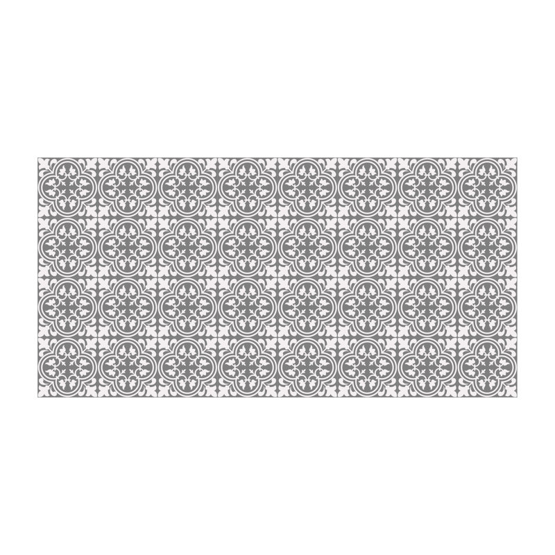 Carnlea 120 x 60cm PVC Patterned Tile in Grey