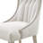 St. Charles Chenille Dining Side Chair - Cirrus/Dove Gray