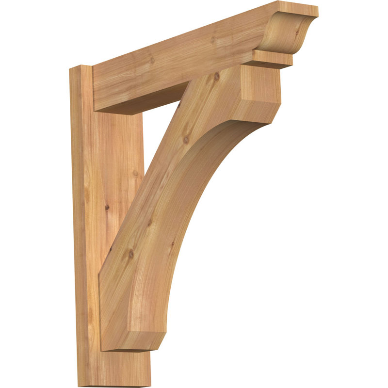 Perspectives traditionnelles Legacy, P 24 po x H 24 po, Cèdre rouge occidental l 7 1/2 po (lisse)