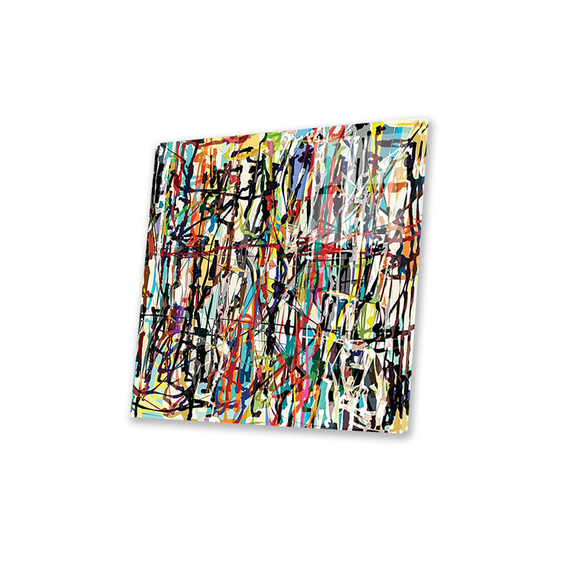 Pollock Wink VII, impression sur verre acrylique, H 24 po x l 24 po x P 0,25 po