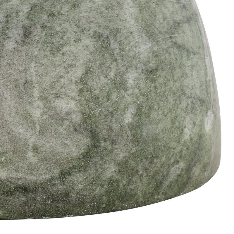 Aurielle Hourglass Accent Table, Green Marble