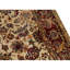 Hand-Knotted High-Quality Cream and Red Area Rug