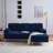 Meganmarie 83'' Velvet Sofa Chaise-1116839325