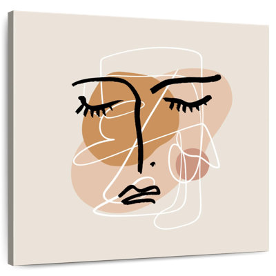 Leisha Lady Face Abstract