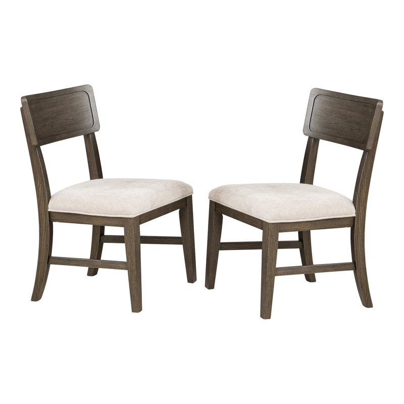 Friley Solid Wood Upholstered Cushion Side Chair