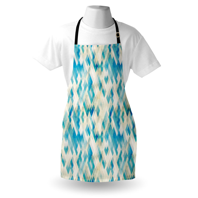 Geometric Bib Apron
